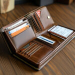 Leather wallets (4)